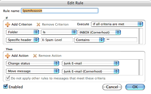 Entourage Rule